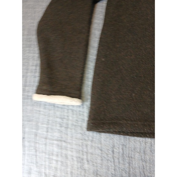 Kuhl Alfpaca Fleece Quarter Zip Pullover Sweater Jacket Brown Womens Size Large - Picture 4 of 11